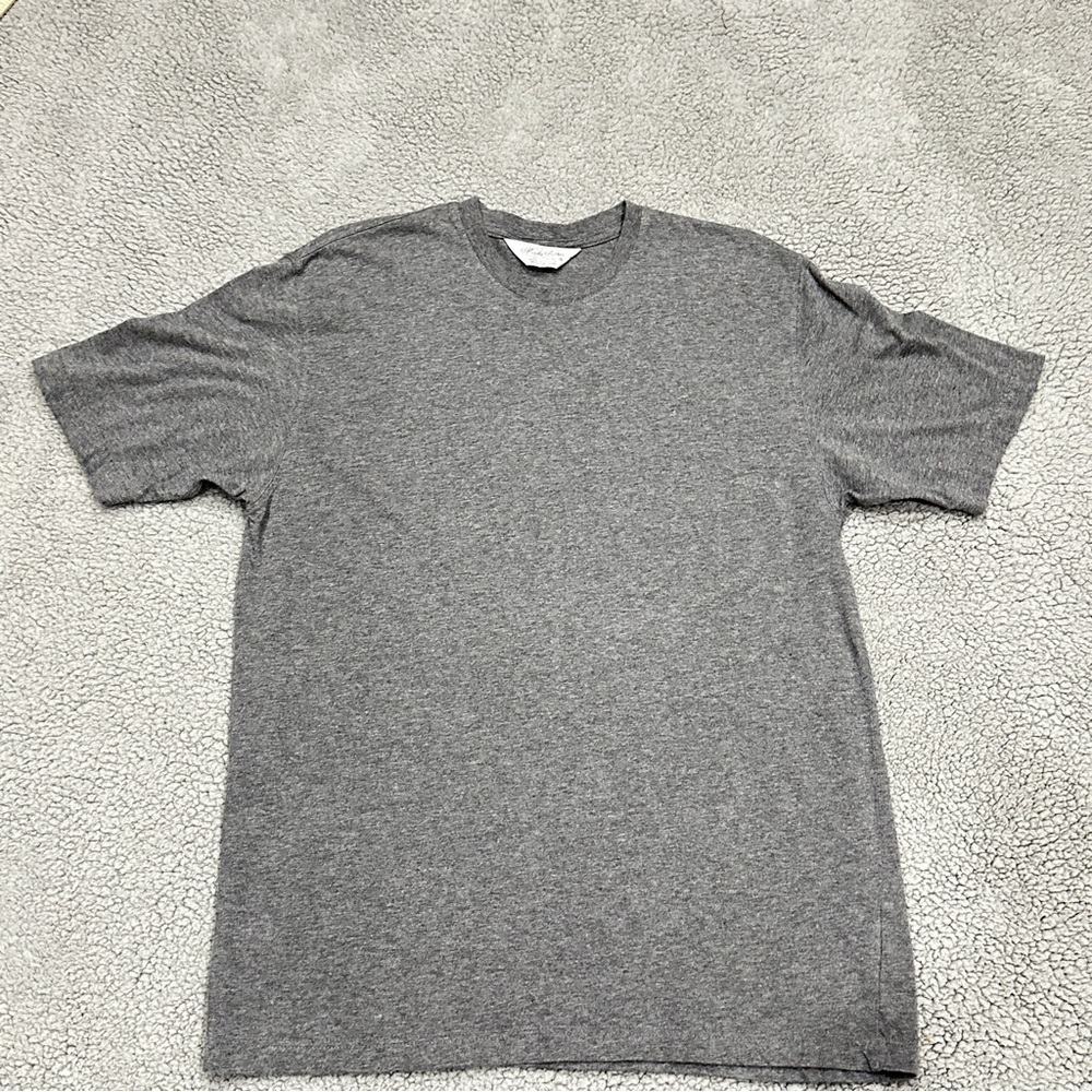 👉 Brooks Brothers Gray T-Shirt Size M Men’s 100% Cotton USA Made Classic Fit